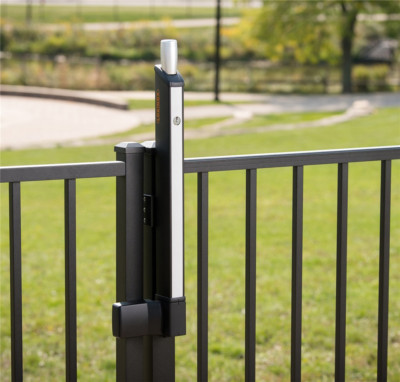 Locinox Fortima Pool/Park Gate Latch Anodized Aluminum Housing Magnetic Force