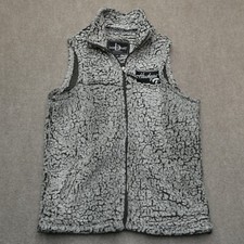 Iowa Hawkeyes Vest Womens Small Sherpa Fleece...