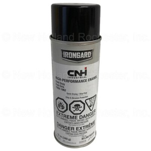 New Holland Dark Gray Spray Paint – 12oz Can, OEM Part # B96104, For Equipment Touch-Up