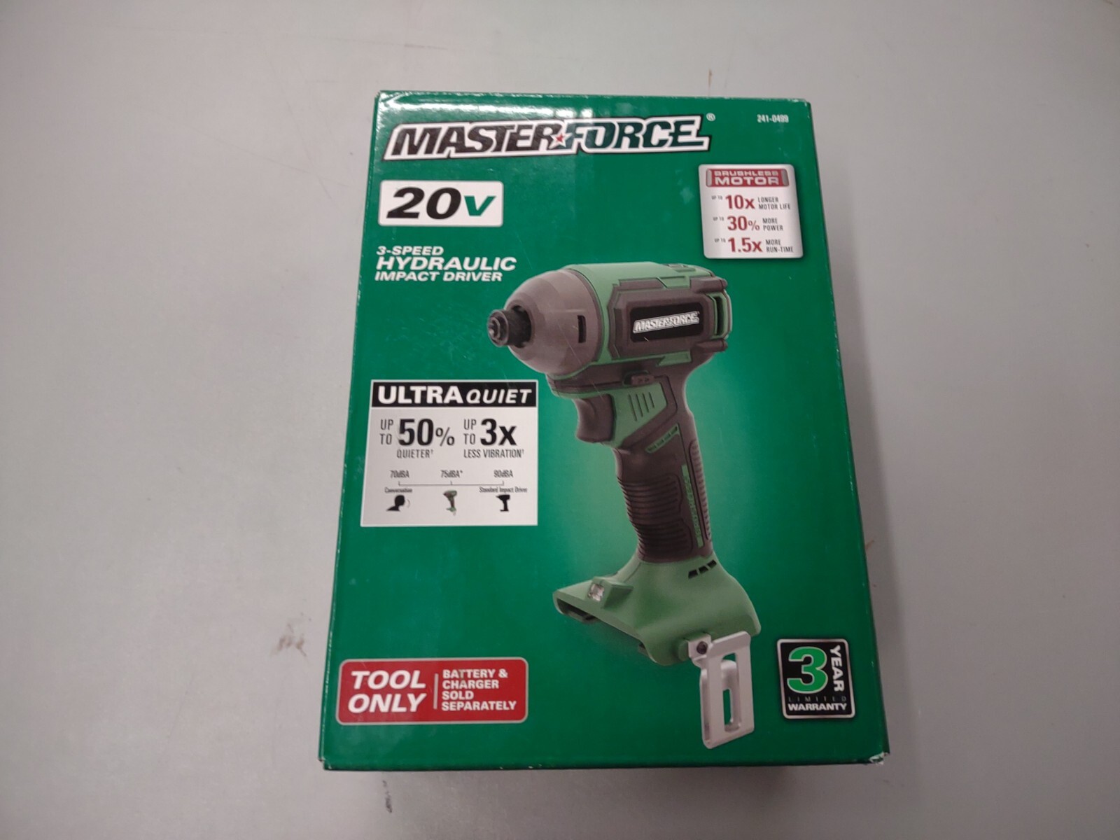 Master*force 3 Speed Hydraulic Impact 