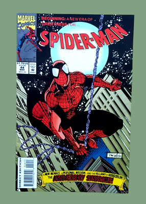 1994 Marvel Comics Spider-Man #44 The Anniversary Syndrome