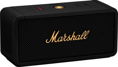 Marshall Middleton Bluetooth Portable Speaker - Black & Brass for