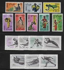 DIFFERENT COUNTRIES   1961-4   Mint  Stamps  MNH-VF  #   Y.T.  Lot