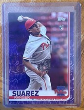 Ranger Suarez 2019 Topps Series 1 Meijer Purple Rookie RC #303 Phillies - RARE