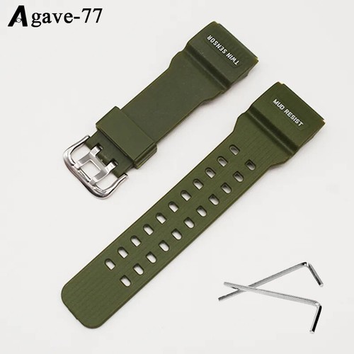 Rubber Watch Band For Casio GG-1000/GWG-100/GSG-100 Strap, Little Mud King Men's - 第 19/33 張圖片