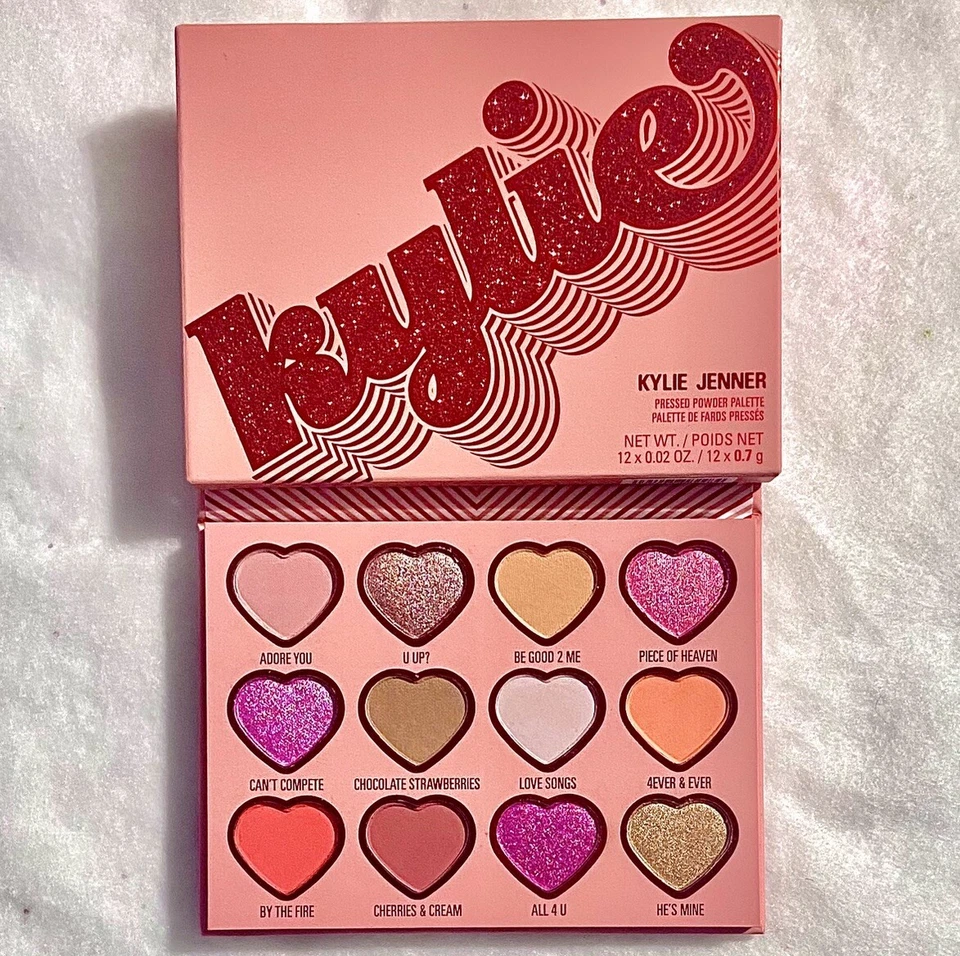 KYLIE JENNER COSMETICS Beauty Valentines Heart Eye Shadow Palette Makeup NEW - Image 2 of 4