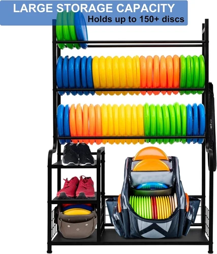 Disc Golf Rack Storage Frisbee Discs Shelf Disc Station Sport Equipement Organiz - Picture 3 of 8