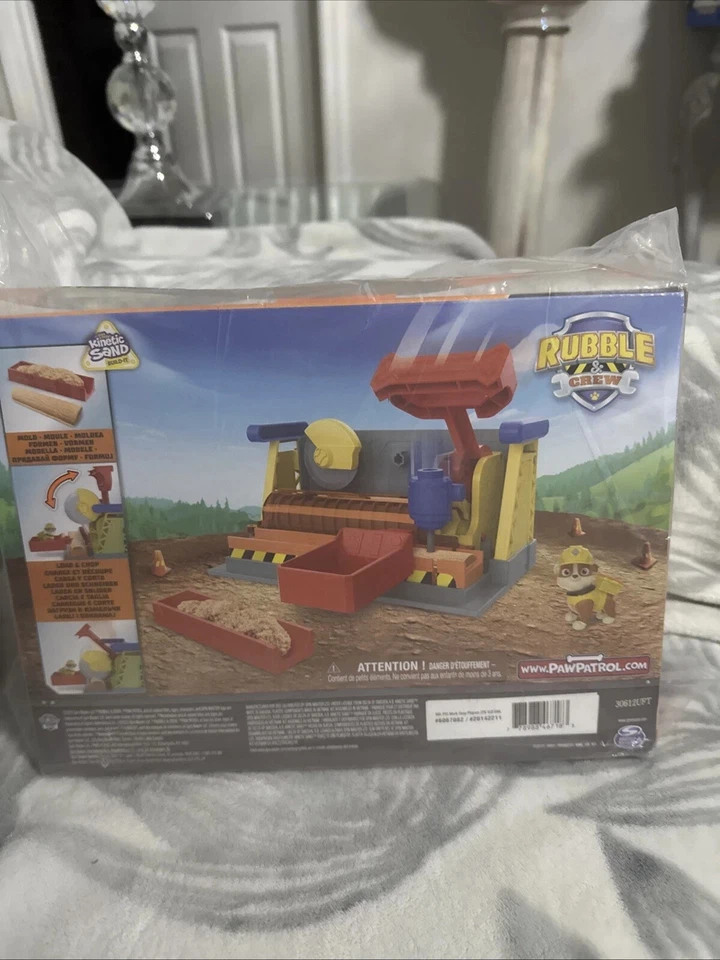 Jogo Rubble’S Workshop, brinquedos de construção com areia e borracha cinética Build-It - Imagem 2 de 2