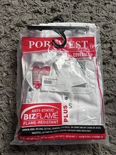 Portwest Bizflame Flame Resistant Coverall Boilersuit Anti-Static FR50 - Small