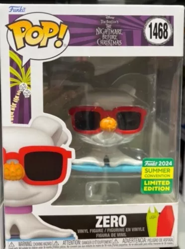 Funko Pop! Zero 2024 SDCC SHARED Exclusive NBC +Protector