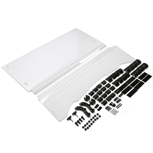 For Buck 200 / 400 New Clear UTV Flip Folding Front Windshield - Picture 9 of 12