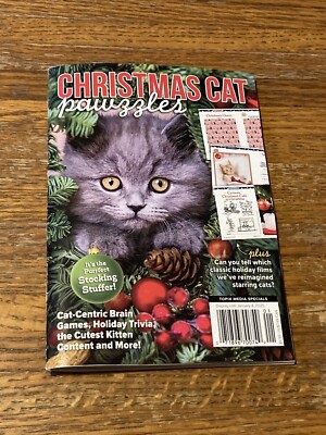Christmas Cat Pawzzler  Magazine, Issue,  Display until January 4 , 2025 New