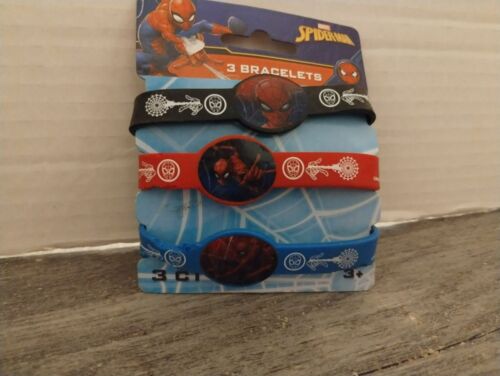 Marvel Spiderman 3 Stück Erweiterbares Armband Set 3 Farben