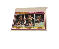 1981-82 Topps NBA #64 Supersonics Team Leaders