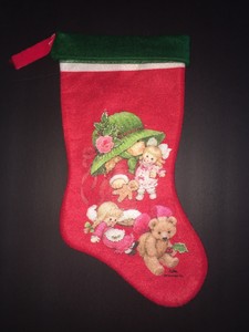 little girl christmas stocking