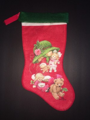 little girl christmas stocking