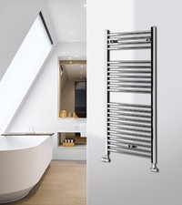 TERMOARREDO LAZZARINI MOD. SANREMO CROMO DRITTO H1420MM (INTERASSE40,45,50,55)