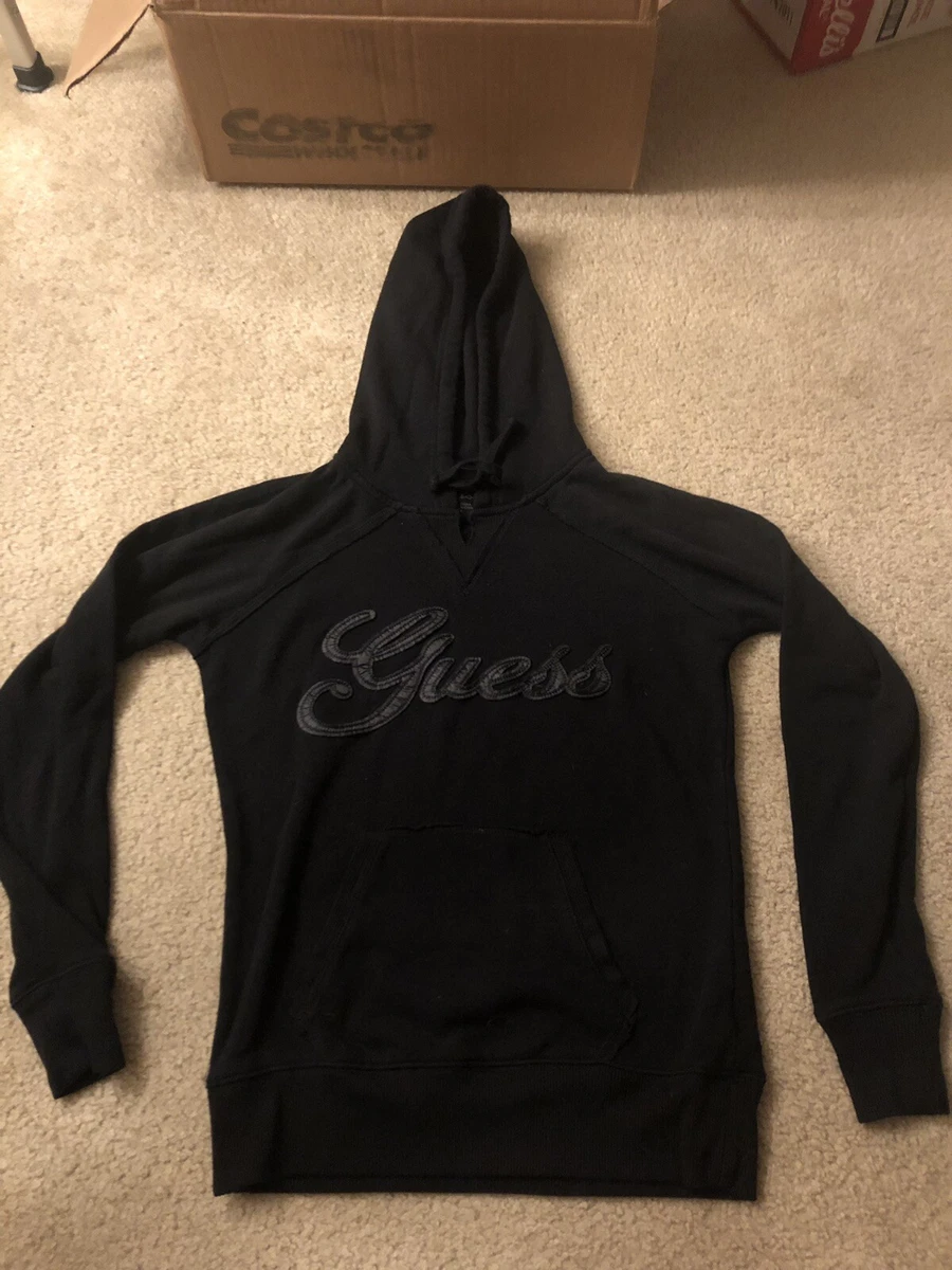 Guess hoodie cheap black