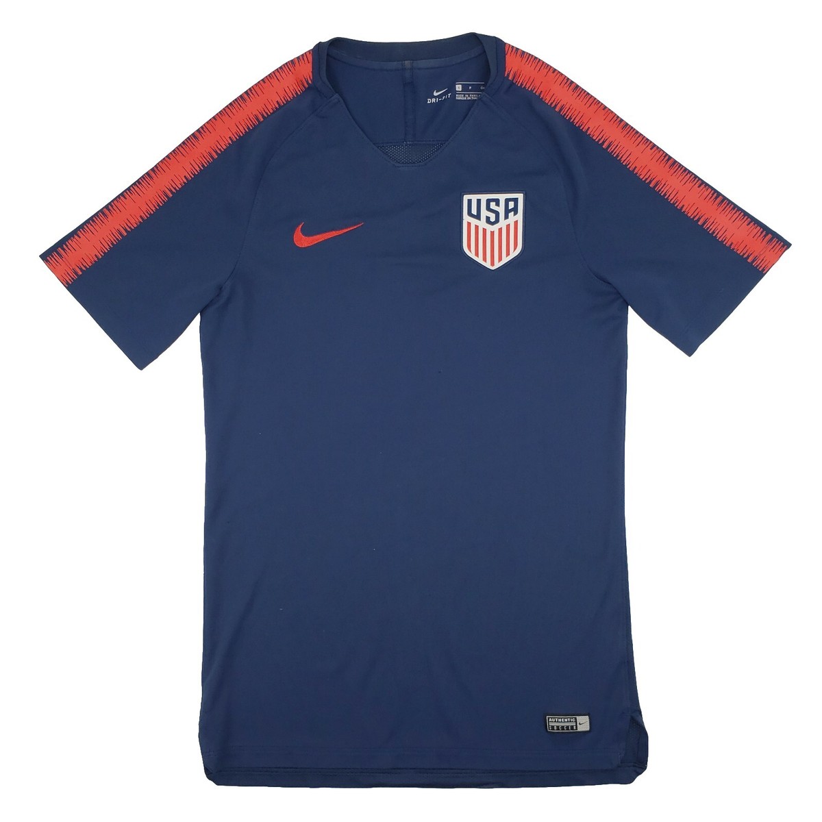 ウェア NIKE - nike soccer usa national team uniform Nike USA National Soccer Team Jersey Navy Blue 893960-410