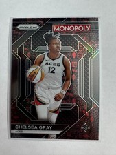 2024 WNBA Monopoly Prizm Chelsea Gray Red Icons WNBA12