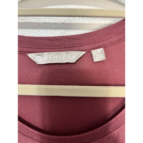 Athleta L/S Top Knit Asymmetric Bottom Womans Size S - Picture 4 of 4