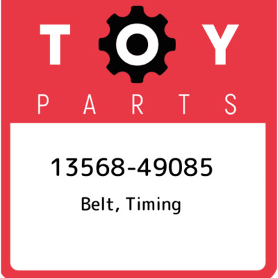 13568-49085 Toyota Belt, timing 1356849085, New Genuine OEM Part 