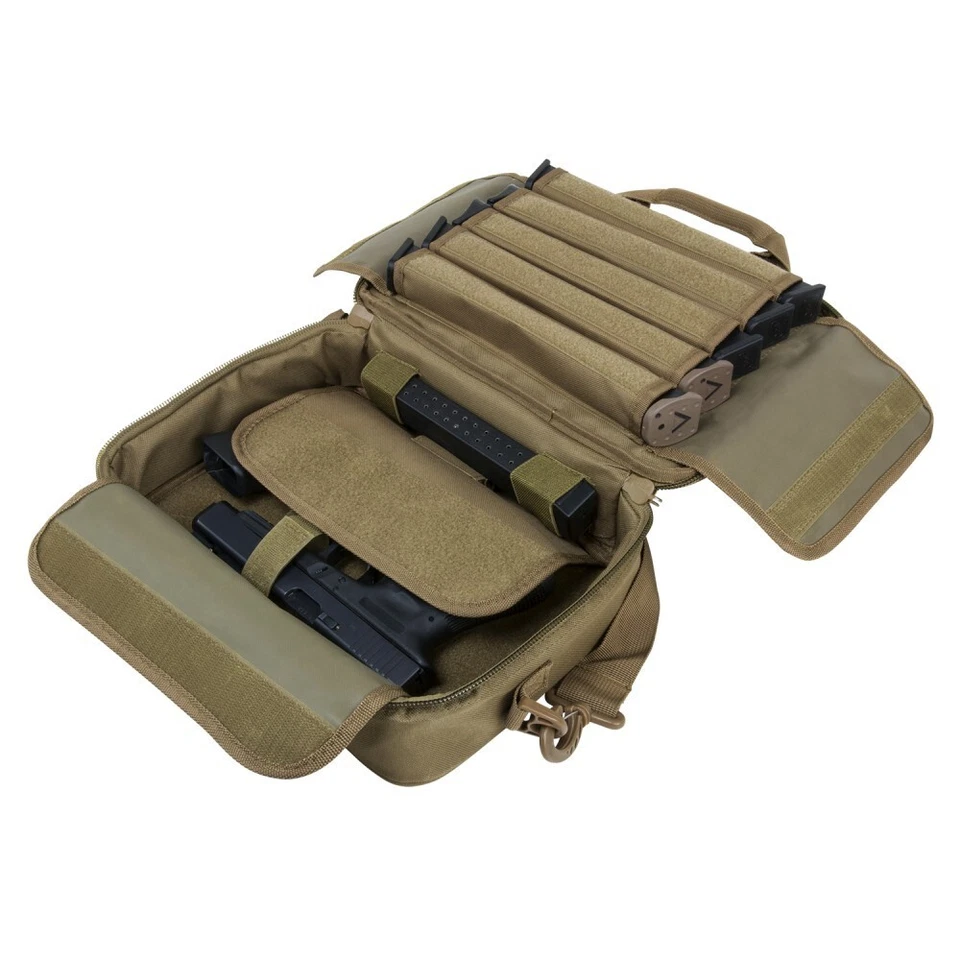NcStar VISM Padded Double Pistol Range Bag w/Double Stack Magazine Pouches - Image 4 of 4