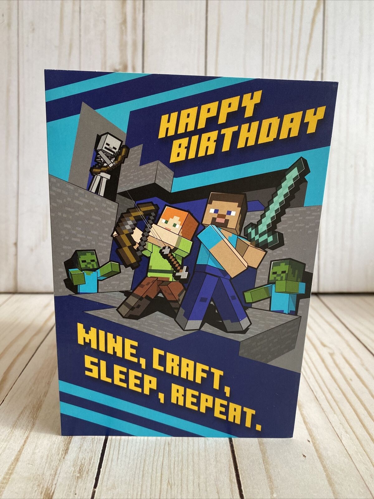 Fundy Minecraft Art Greeting Card for Sale by Tooken