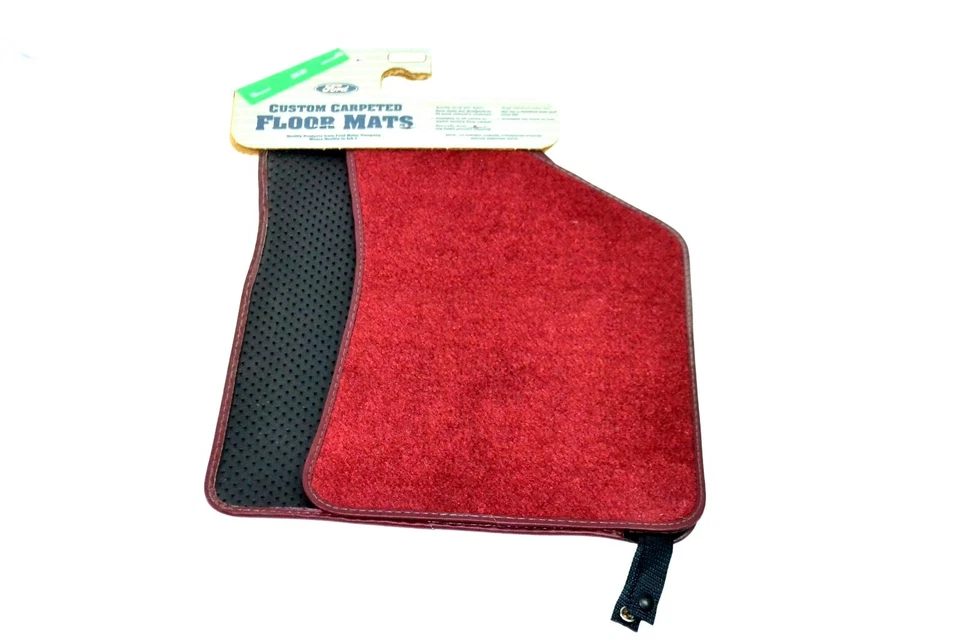 NEW Genuine OEM Ford Mercury Tempo Topaz Floor Mats Floor Mat Ruby Red Carpet - Изображение 2 из 4