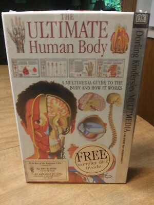 Vintage Software DK The Utimate Human body CD 1994 Factory sealed
