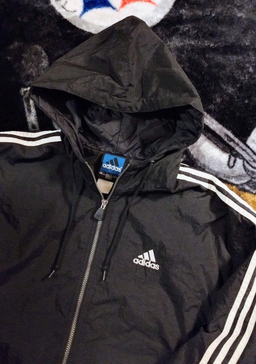 Adidas Vintage 90s Mountain Logo 3 Stripe Men's Puffer Adidas Vintage 90s Mountain Logo 3 Stripe Men's Puffer