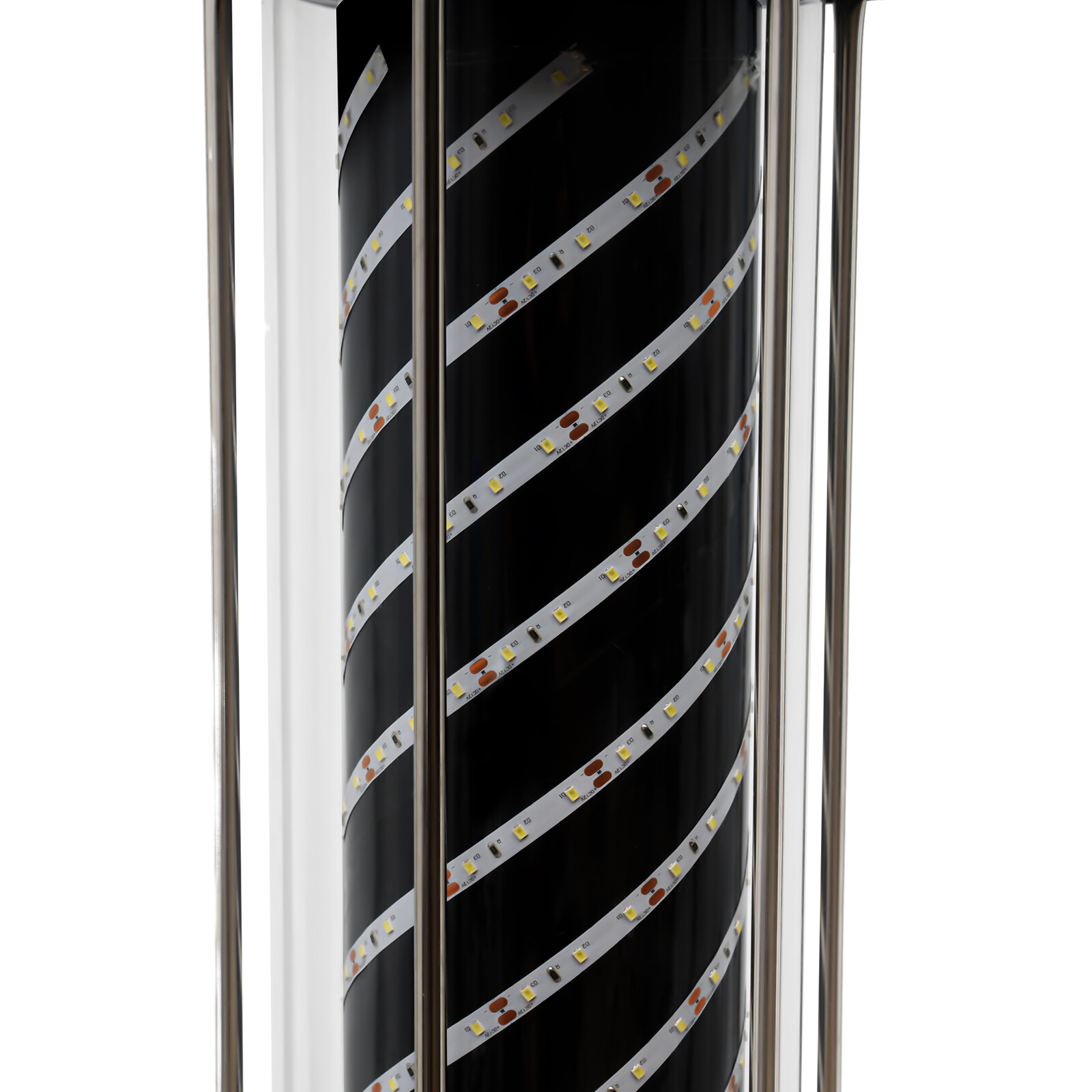 LED Sign Lamp Barber Pole Light Rotating Hair Salon Sign Light Lamp 32*90cm