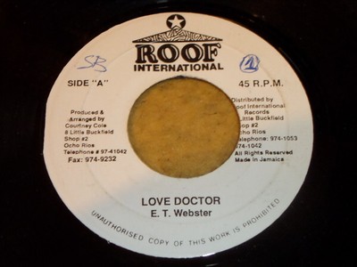 E.T. Webster* - Love Doctor (7'') 0  none