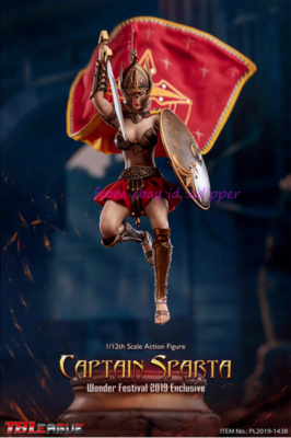 1/12 Captain Sparta キャプテン・スパルタ Tbleague Pl2019-143b 1/12 Scale Captain Sparta Action Figure Model