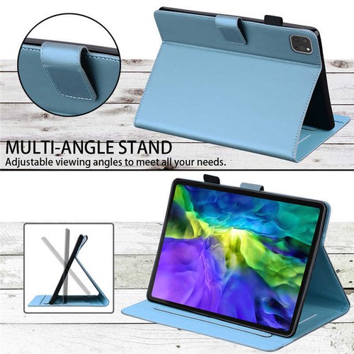 For iPad 11th 10th 9th 8th 7th Gen Mini 7 Air Pro 2025 Leather Smart Case Cover - Picture 18 of 72