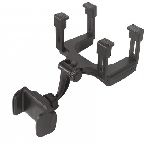 SUPPORTO SMARTPHONE PORTA CELLULARE PER SPECCHIETTO RETROVISORE PER AUTO SICURO - Foto 2 di 4