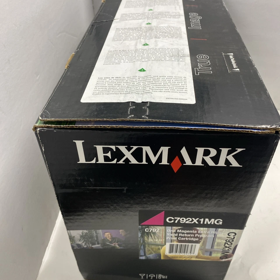 Tóner Lexmark Genuino C792A1MG MAGENTA C792 X792 Foto 4 de 4