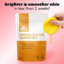 Turmeric and Kojic Acid Cleansing Pads - 60 pads