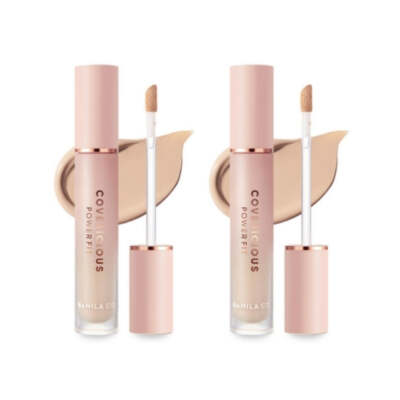 BANILA CO Covericious Power Fit Concealer No.21 Peach 5,5g*2 Stück - KOSTENLO...