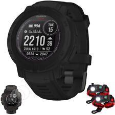 Garmin Instinct 2 Solar Tactical Edition GPS Watch - Black for sale online