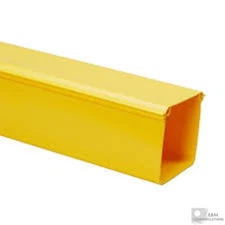 NEW FGS-KTW1-JN ADC TE COMMSCOPE 2x2 VERTICAL DUCT KIT HINGED COVER 6 FT YELLOW