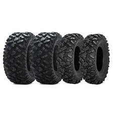 Set 4 25x11-12 25x8-12 ATV UTV Tires 25x8x12 25x11x12 6PR All Terrain Mud Tires