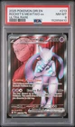 2025 POKEMON DRI EN-DESTINED RIVALS ULTRA RARE TEAM ROCKET'S MEWTWO EX PSA 8