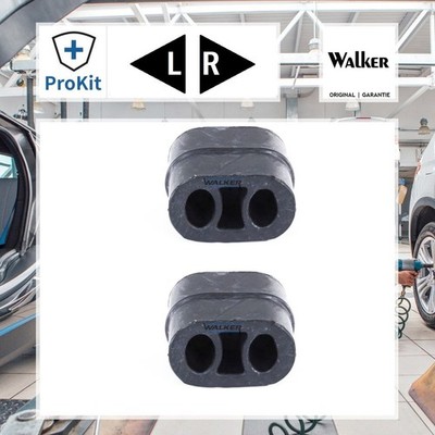 2x ORIGINAL  Walker 86567 Gummistreifen, Abgasanlage