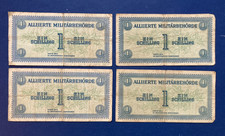 4) Billete de 1 chelín Austria - Serie Alliate Militarbehorde 1944