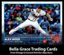 2015 Topps Alex Wood #642 Atlanta Braves MLB Baseball