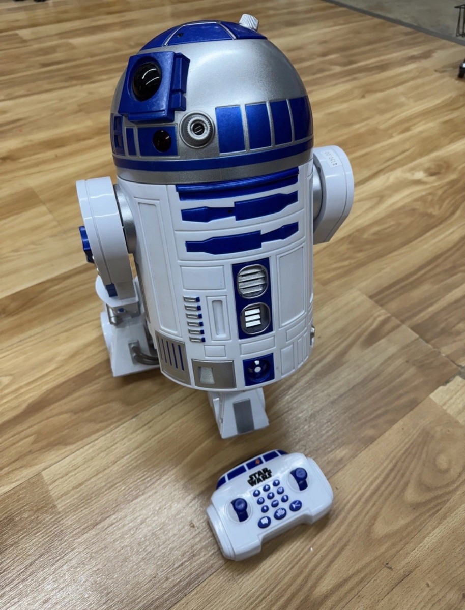 Star Wars Thinkway R2-D2 Interactive Droid with Remote Control