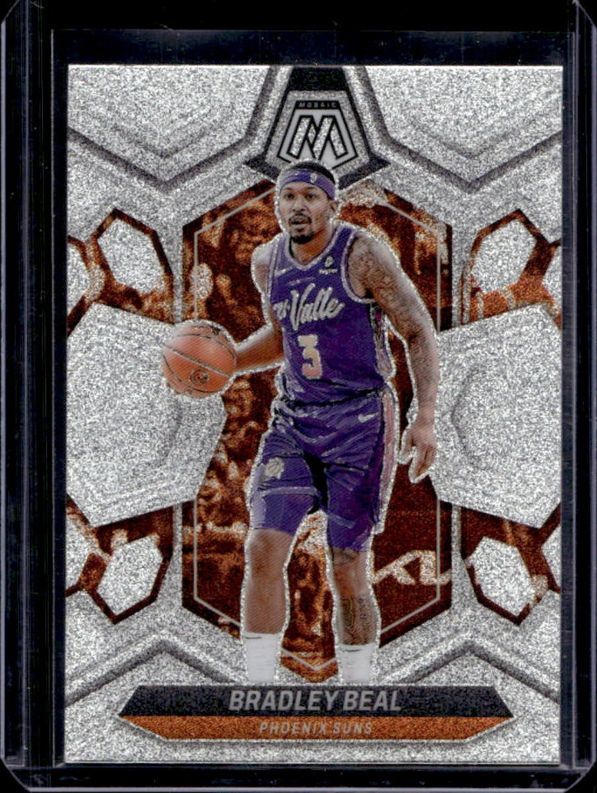 2023-24 Panini Mosaic Bradley Beal Glitter Prizm #44 Suns
