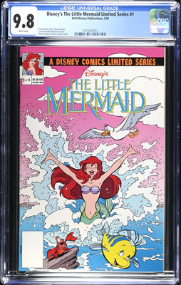 Disney's The Little Mermaid Limited Series #1 CGC 9.8 (1992) 012226