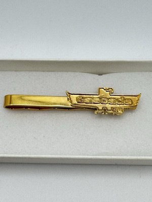 Cascade Logo Eagle Design Gold Tone Tie Bar Clip Men s Fashion Brand 